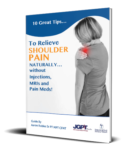 Physical Therapy is best option for shoulder pain relief - Myofit