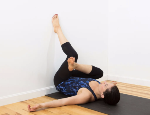 Wall Yoga for Stress Relief